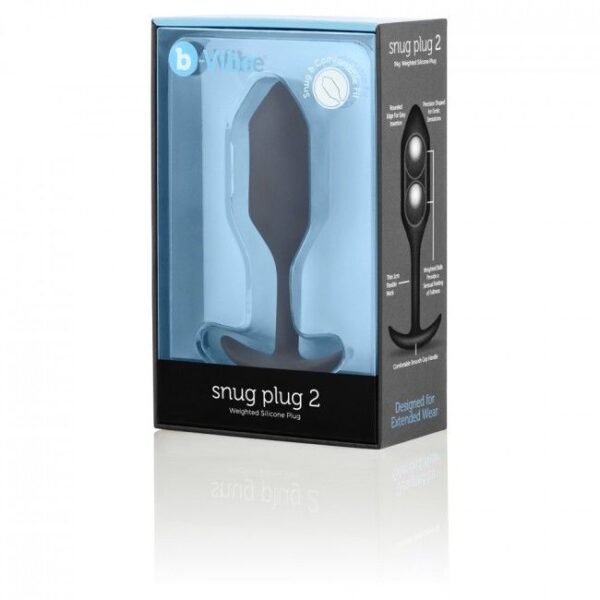 B-vibe snug plug anal 2 negro