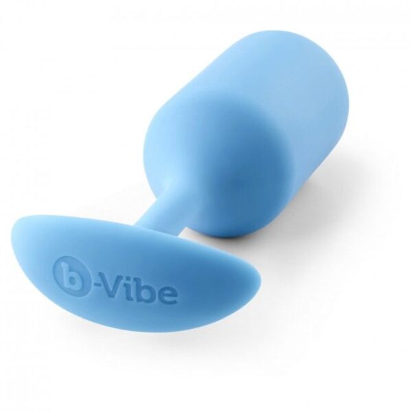 B-vibe  snug plug anal 3 azul cielo