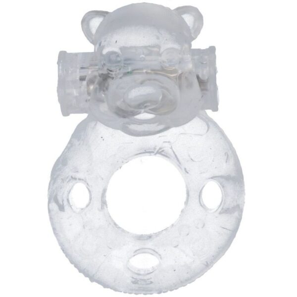 Casual love 26 anillo vibrador conejito transparente