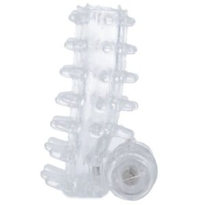Casual ring funda pene vibrador transparente