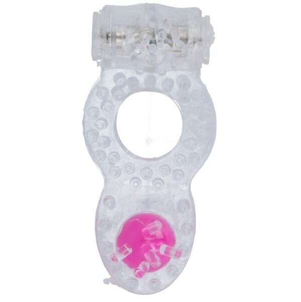 Casual ring double pleasure anillo transparente