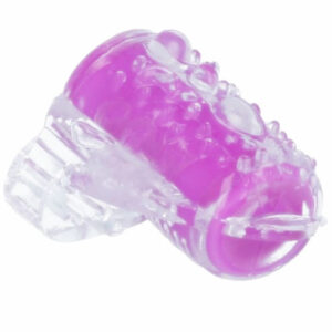 Casual ring vibrador lengua lila