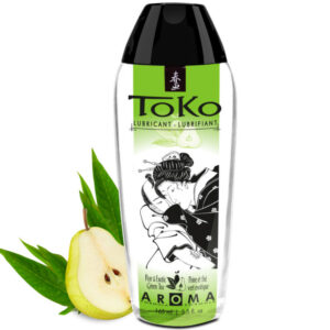Shunga toko aroma lubricante pera & t? verde exotico