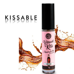 Secretplay lip gloss vibrant kiss love cola