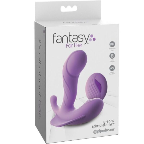 Fantasy for her estimulador punto g control remoto