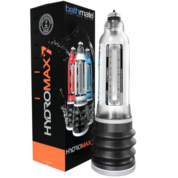 Bathmate hydromax 9 bomba aumento pene transparente
