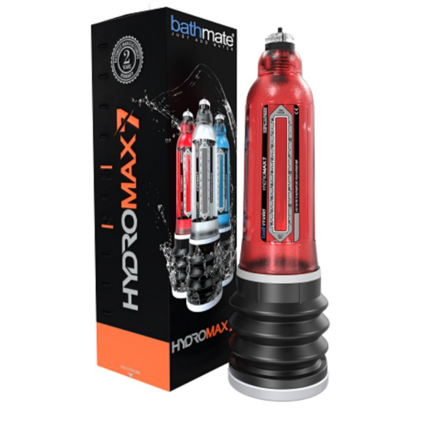 Bathmate hydromax 7 bomba aumento pene rojo