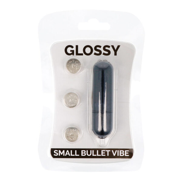 Glossy small bala vibradora negro