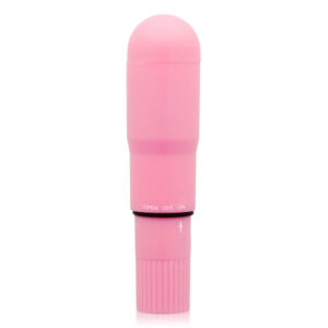 Glossy pocket vibrador rosa