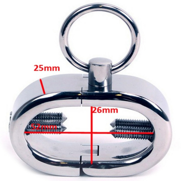 Metalhard brazalete testiculos