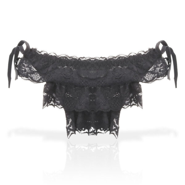 Black & silver zara estimulador control remoto con panty