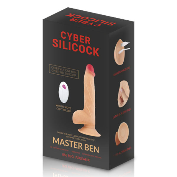 Cyber silicock realistico control remoto master ben