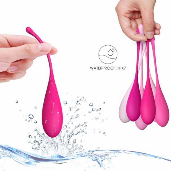 Leslie kegel fit entregador suelo pelvico 6pcs