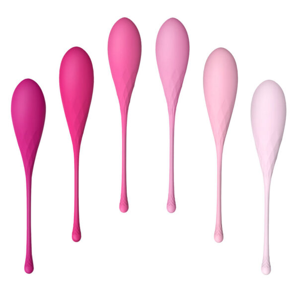 Leslie kegel fit entregador suelo pelvico 6pcs