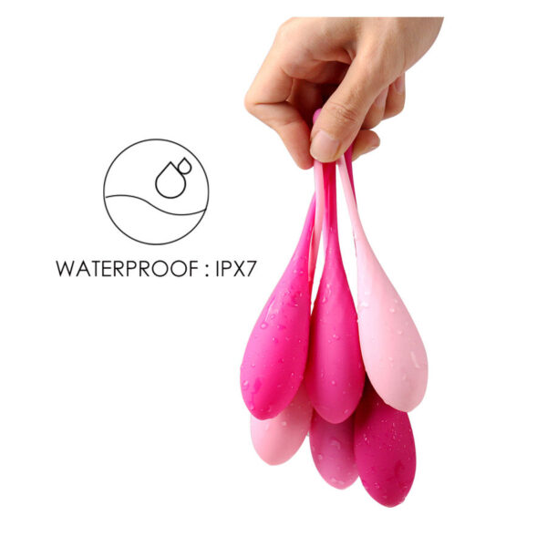 Leslie kegel fit entregador suelo pelvico 6pcs