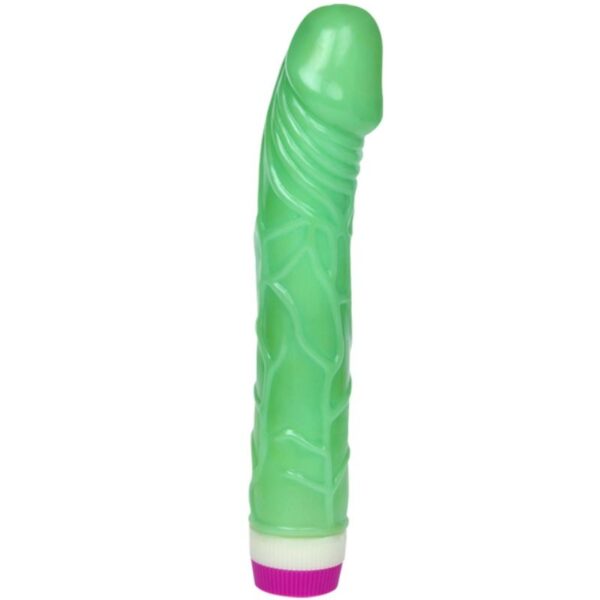 Waves of pleasure vibrador verde 23 cm