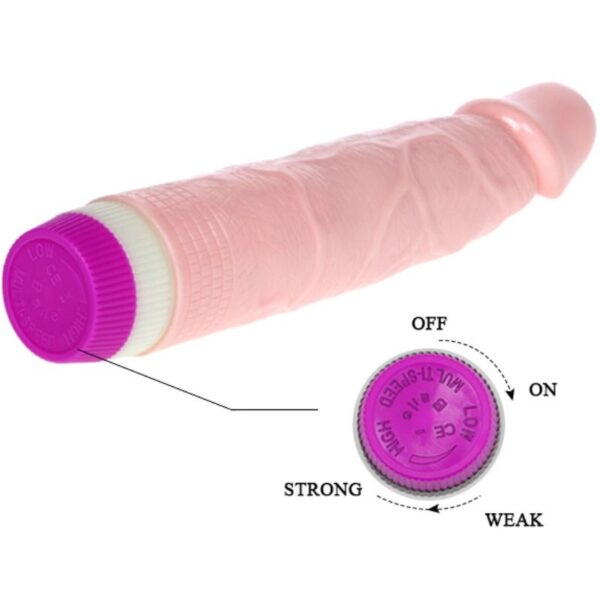 Vibrador real?stico para principiantes 21.5 cm