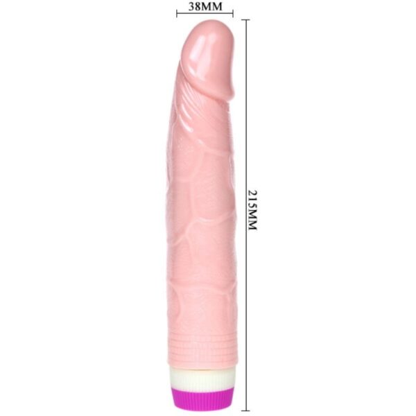 Vibrador real?stico para principiantes 21.5 cm