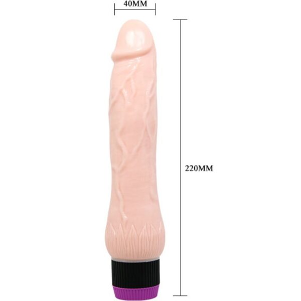 Adour club vibrador realistico base ancha 21.5 cm