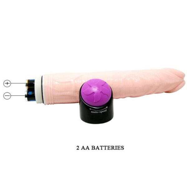 Baile adour club vibrador realistico 23 cm natural