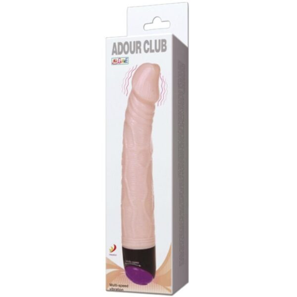 Baile adour club vibrador realistico 23 cm natural