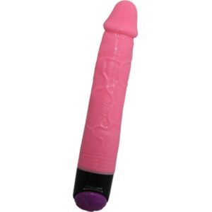Colorful sex vibrador realistico rosa 23 cm