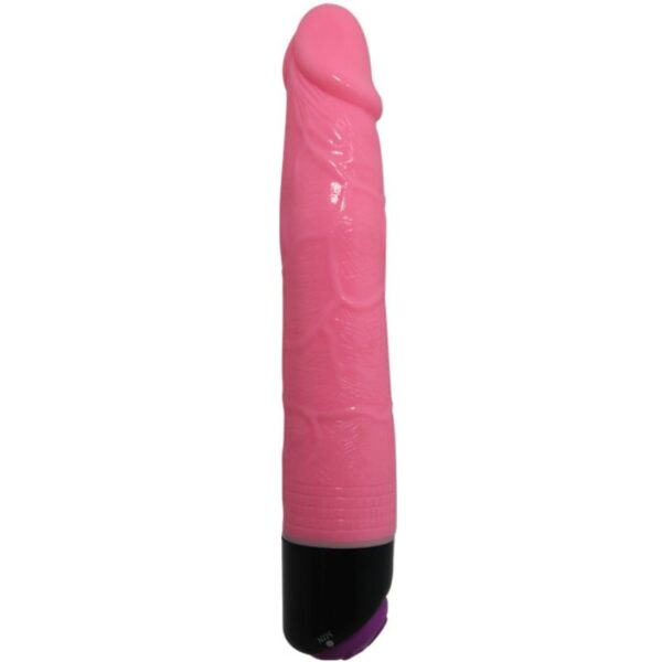 Colorful sex vibrador realistico rosa 23 cm