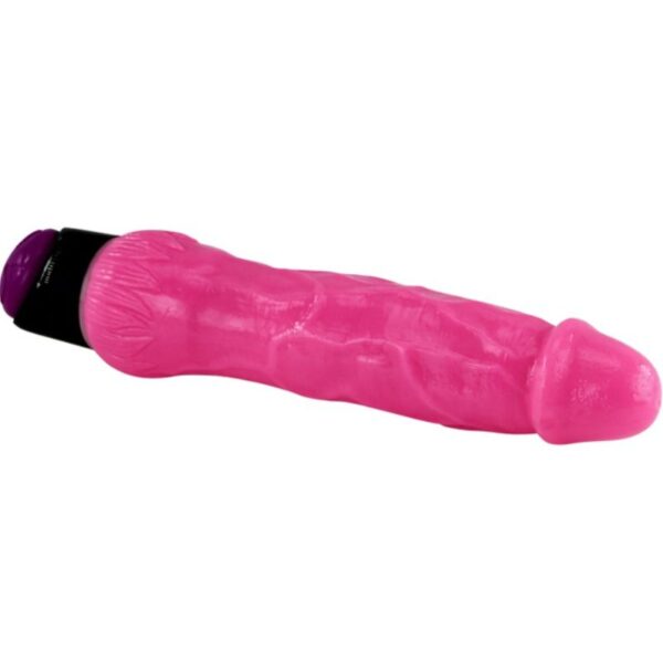 Colorful sex vibrador realistico rosa 24 cm