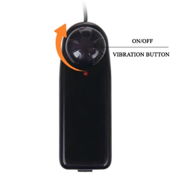 The big  realistico con vibracion natural 26 cm