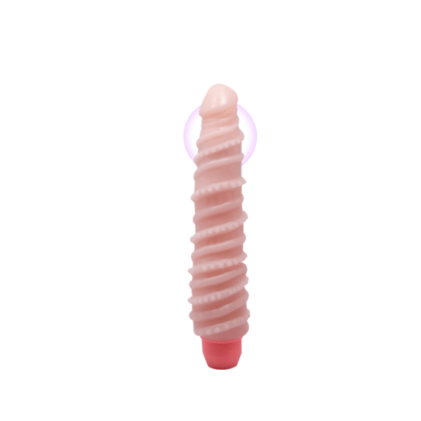 Flexi vibe sensual vibrador espiral 19.5 cm