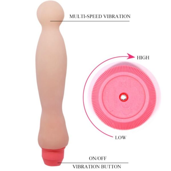 Flexi vibe sensual spine vibrador 22 cm