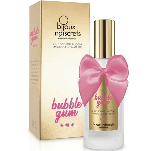 Bijoux bubble gum gel 2 en 1 silicona chicle de fresa 100 ml