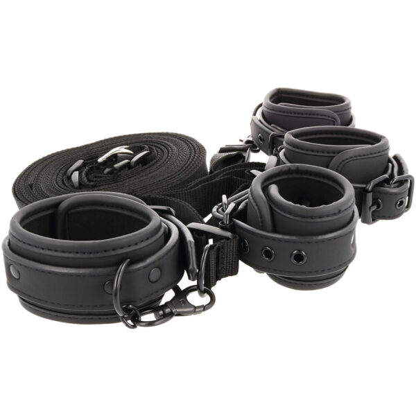 Fetish submissive  set de esposas y ataduras