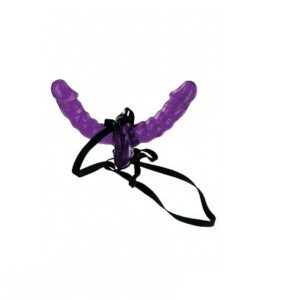 Fetish arnes doble penetracion 15cm