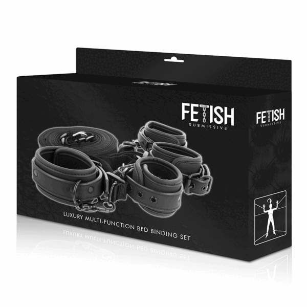 Fetish submissive  set de esposas y ataduras