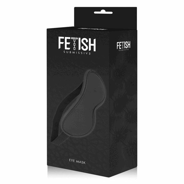 Fetish submissive antifaz cuero vegano ii