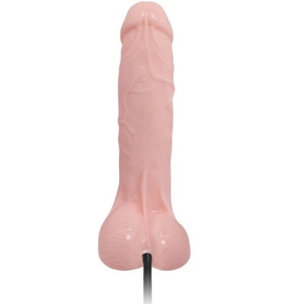 Dildo realistico vibrador e inflable 18.8 cm