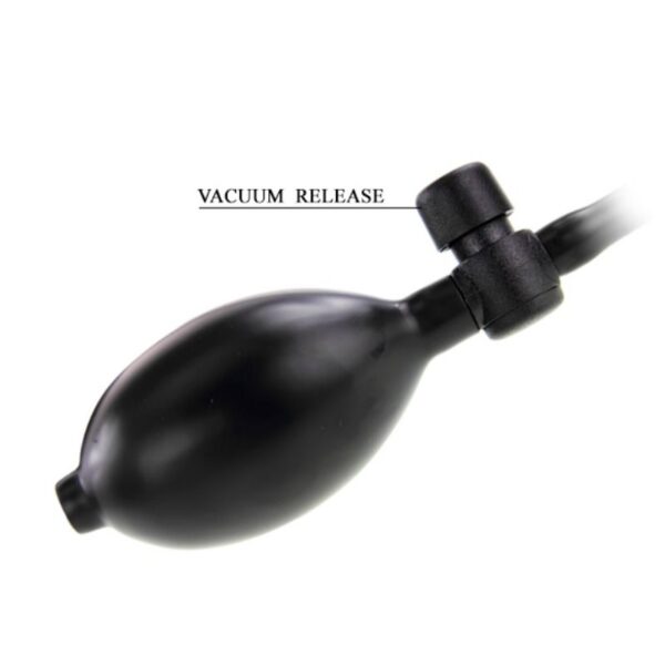 Dildo realistico vibrador e inflable 18.8 cm