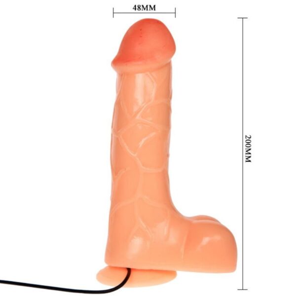 Intrepid emperor dildo realistico vibrador 20 cm