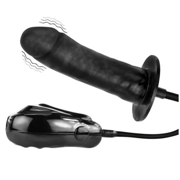 Bigger joy dildo hinchable con vibracion 16 cm