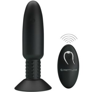 Pretty love bottom - plug con vibracion y rotacion