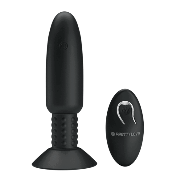 Pretty love bottom - plug con vibracion y rotacion