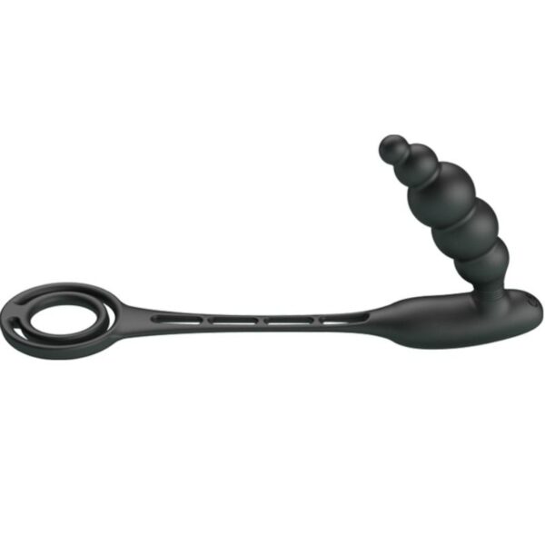 Pretty love bottom - anillos pene con plug vibrador