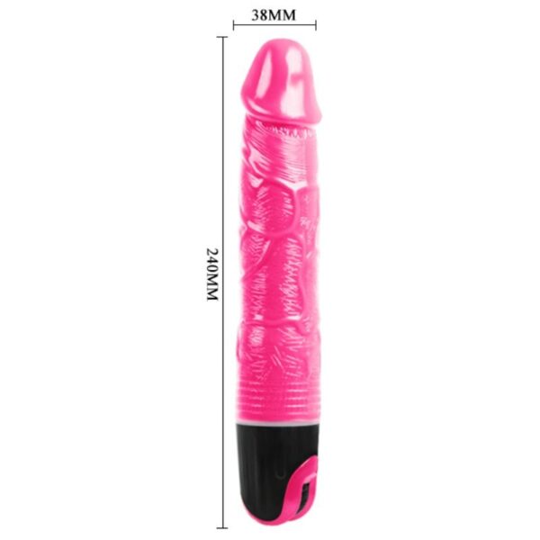 Baile vibrador multivelocidad rosa