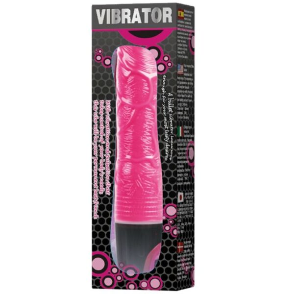 Baile vibrador multivelocidad rosa