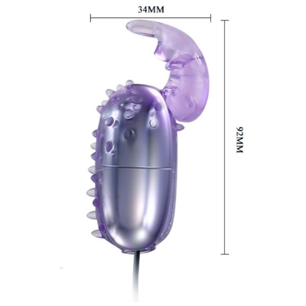 Super vibrator huevo vibrador con estimulador