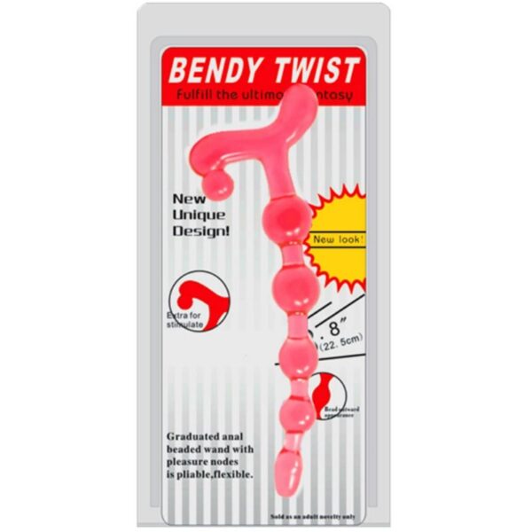 Bendy twist bolas anales rojas