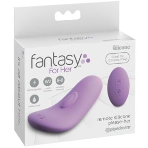 Fantasy for her masajeador silicona por control remoto