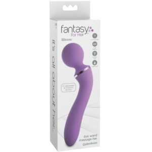 Fantasy for her duo wand massage her