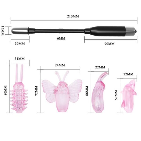 Wizard magic wand estimulador con vibracion